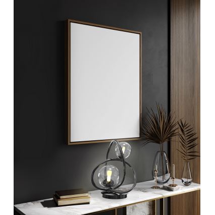 Wofi 8014-205 - LED Настолна лампа NANCY 2xG9/3,5W/230V черен/лъскав хром