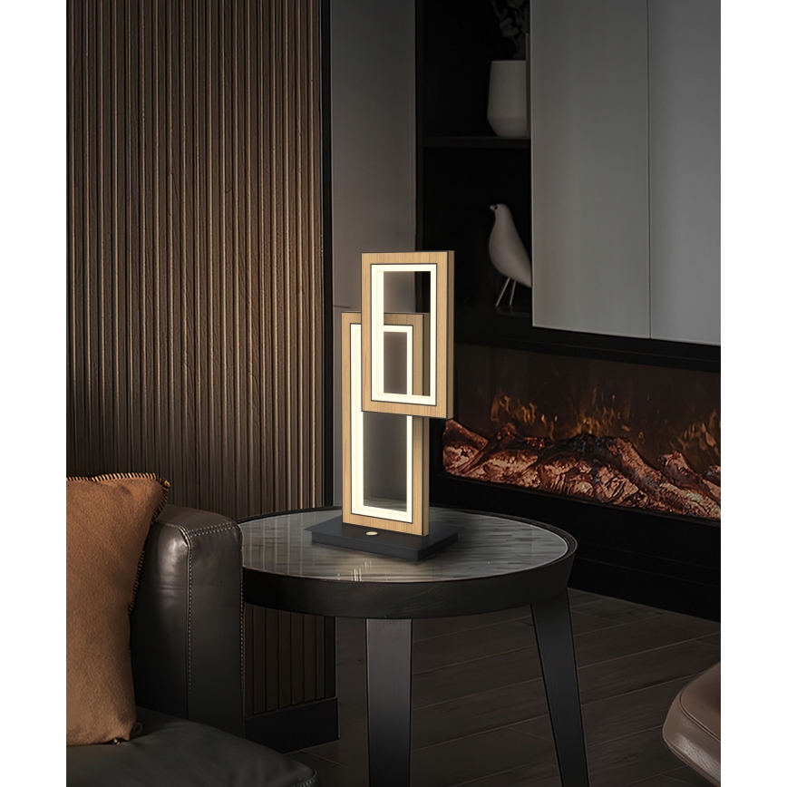 Wofi 8023-206 - LED регулируема настолна лампа с докосване PESCARA LED/21W/230V
