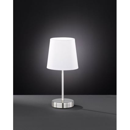 Wofi 832401060000 - Настолна лампа CESENA 1xE14/42W/230V бял