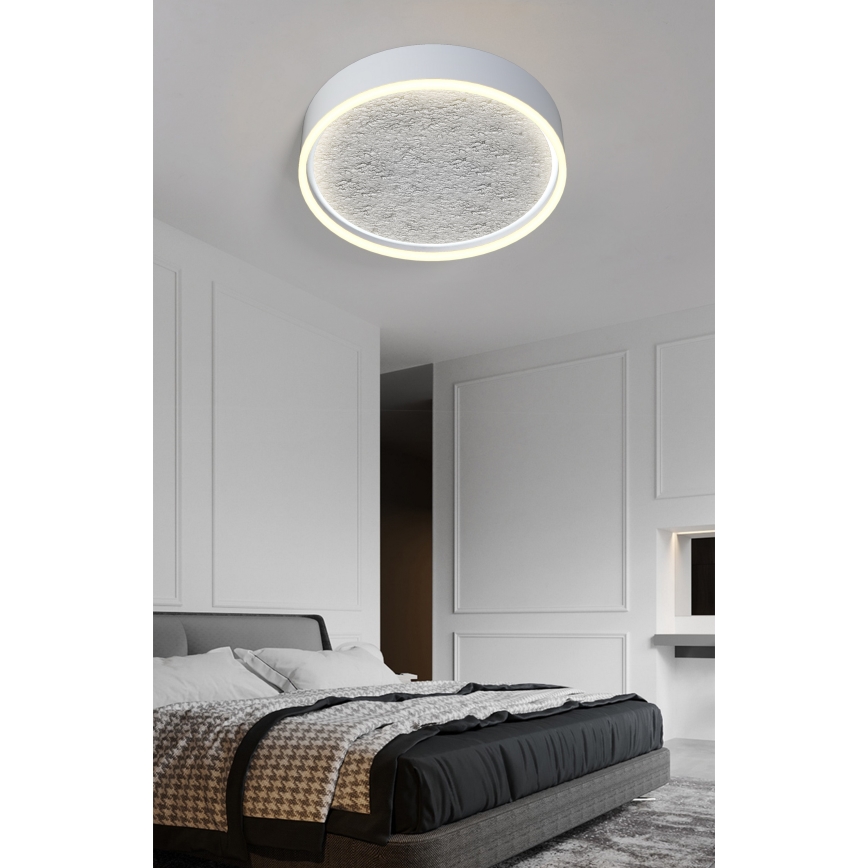 Wofi 9002-103M - LED Димируем плафон BORDEAUX LED/37W/230V сребрист