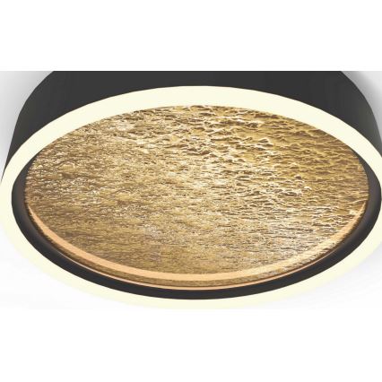 Wofi 9002-104L - LED Димируем плафон BORDEAUX LED/60W/230V черен/златист