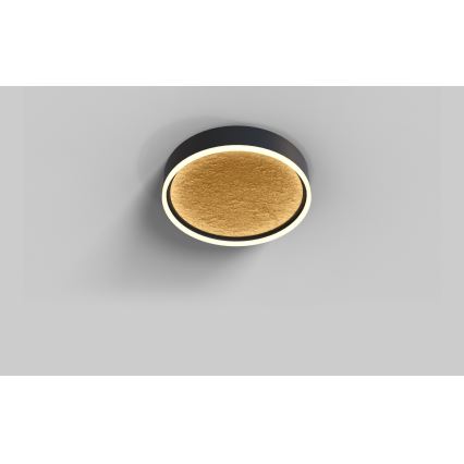 Wofi 9002-104M - LED Димируем плафон BORDEAUX LED/37W/230V черен/златист