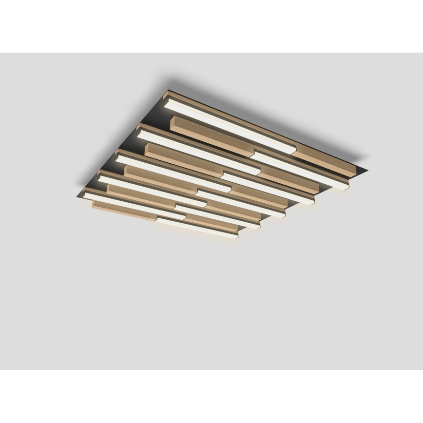 Wofi 9031-1006 - LED Димируем плафон PALERMO LED/40W/230V каучуково дърво