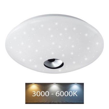 Wofi 9315.01.06.6320 - LED Плафониера FOCUS LED/15W/230V 3000/4200/6500K Ø 32 см