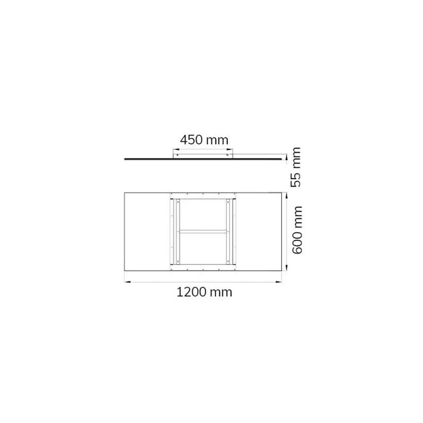 Wofi 9693.01.70.5200 - LED Димируем плафон LIV LED/44W/230V 2800-5500K + дистанционно управление