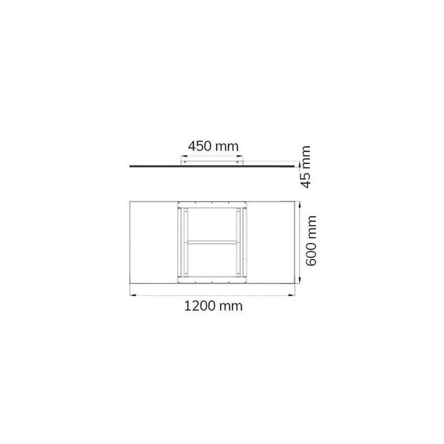 Wofi 9693.01.70.6200 - LED Димируем плафон LIV LED/44W/230V 2800-5500K + дистанционно управление