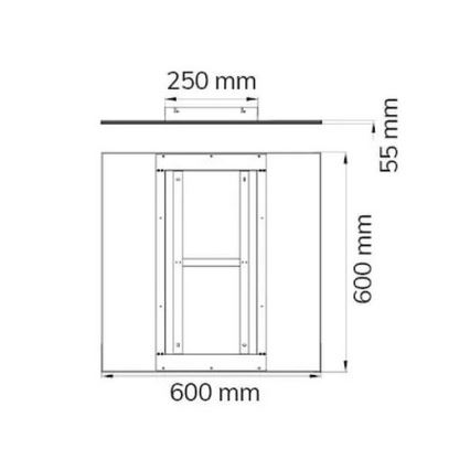 Wofi 9693.01.70.6600 - LED Димируем плафон LIV LED/36W/230V 2800-5500K + дистанционно управление