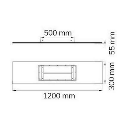 Wofi 9693.01.70.9000 - LED Димируем плафон LIV LED/36W/230V 2800-6800K + дистанционно управление