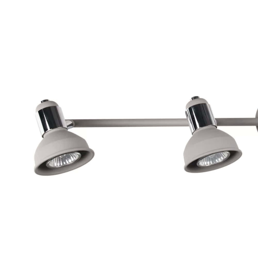 Wofi 984104509000 - Спот ISABEL 4xGU10/28W/230V сив