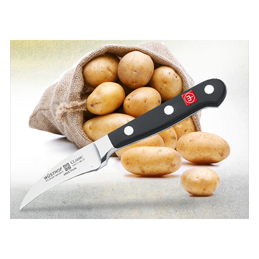 Wüsthof - Готварски нож за белене CLASSIC 7 см черен