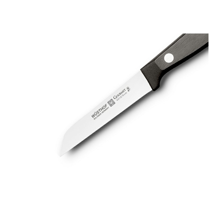 Wüsthof - Готварски нож за зеленчуци GOURMET 8 см черен