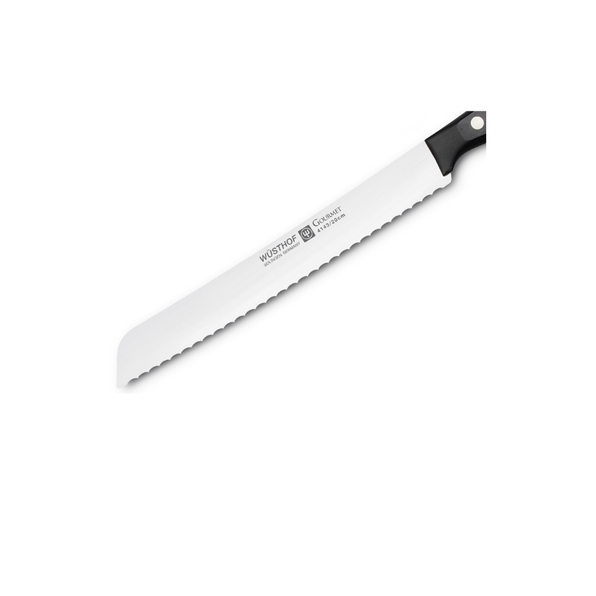 Wüsthof - Кухненски нож за хляб GOURMET 20 см черен