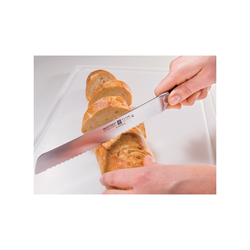 Wüsthof - Нож за хляб CLASSIC 20 см черен