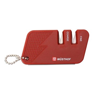 Wüsthof - Точило за джобни ножчета червено