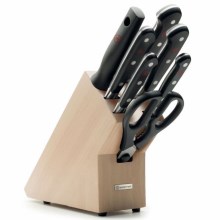 Wüsthof - К-кт готварски ножове в стойка CLASSIC 8 бр. бежов