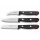 Wüsthof - К-кт готварски ножове за зеленчуци GOURMET 3 бр. черен