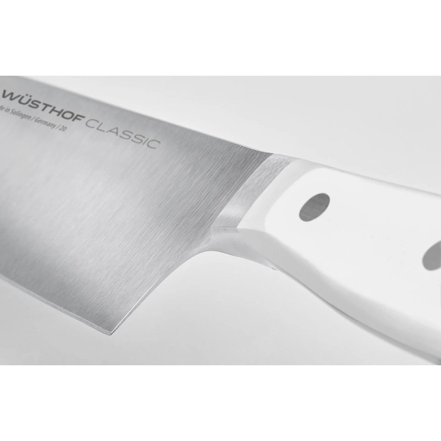 Wüsthof - Кухненски нож Santoku CLASSIC 14 cm бял