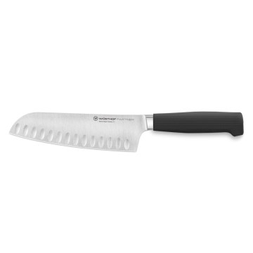 Wüsthof - Кухненски нож Santoku PARTNER 17 см черен