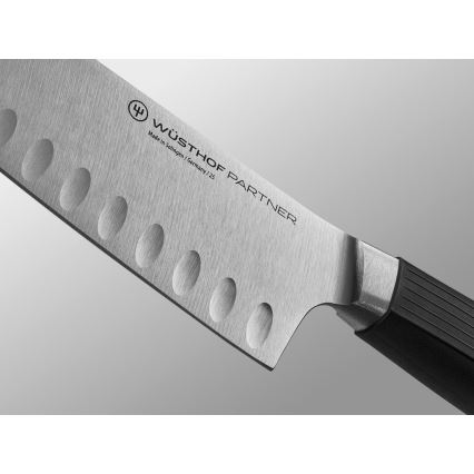 Wüsthof - Кухненски нож Santoku PARTNER 17 см черен