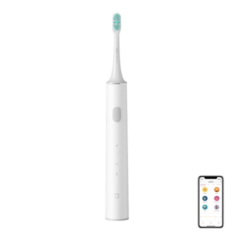 Xiaomi - Смарт електрическа четка за зъби T500 Bluetooth IPX7 бяла