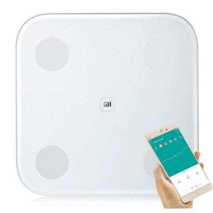 Xiaomi - Смарт кантар с Bluetooth 4xAAA