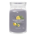 Yankee Candle - Ароматна свещ BLACK TEA & LEMON голяма 567g 60-90 ч.