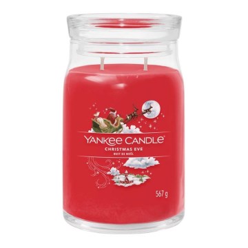Yankee Candle - Ароматна свещ CHRISTMAS EVE голяма 567 г 60-90 ч.