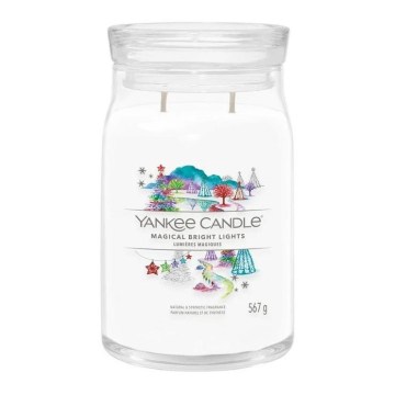 Yankee Candle - Ароматна свещ MAGICAL BRIGHT LIGHTS голяма 567g 60-90 ч.