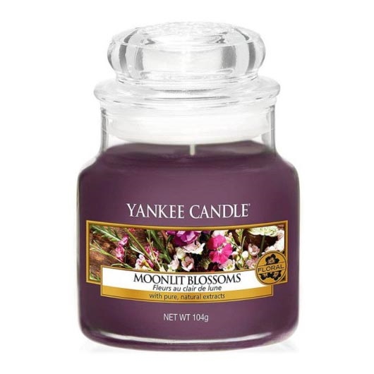 Yankee Candle - Ароматна свещ MOONLIT BLOSSOMS малка 104 гр 20-30 часа
