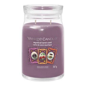 Yankee Candle - Ароматна свещ MYSTICAL TAROT CARD голяма 567g 60-90 часа