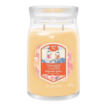 Yankee Candle - Ароматна свещ SLOPESIDE SPRITZ голяма 567 г 60-90 ч.