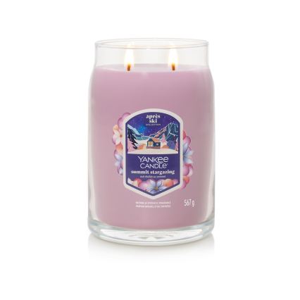 Yankee Candle - Ароматна свещ SUMMIT STARGAZING голяма 567g 60-90 ч.