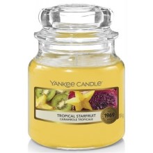 Yankee Candle - Ароматна свещ TROPICAL STARFRUIT малка 104 гр 20-30 часа