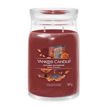 Yankee Candle - Голяма ароматна свещ AUTUMN DAYDREAM 567g 60-90 часа