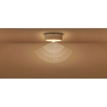 Yeelight - LED Нощна лампа със сензор NIGHT LED/0,25W/3xAAA Ra90