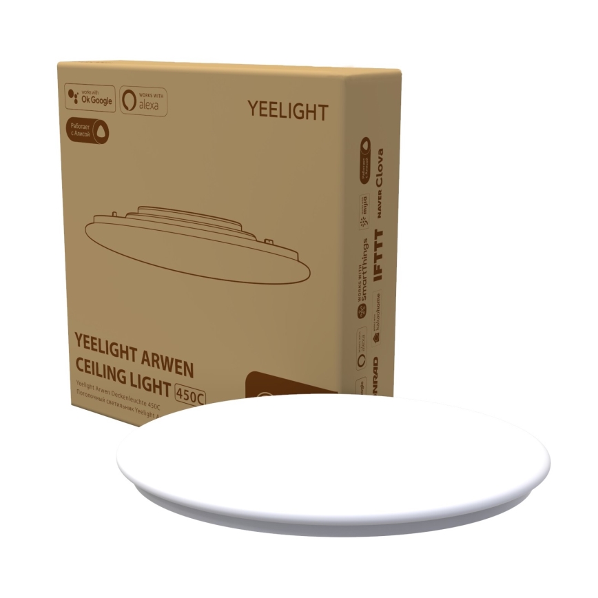 Yeelight - LED RGB Димируема лампа за баня ARWEN 450C LED/50W/230V IP50 CRI 90 + дистанционно управление Wi-Fi/BT