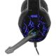 Yenkee - LED Геймърски слушалки с микрофон черни/сини