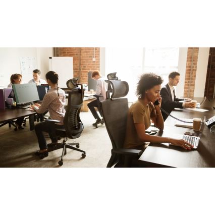 Yenkee - Офис стол черен