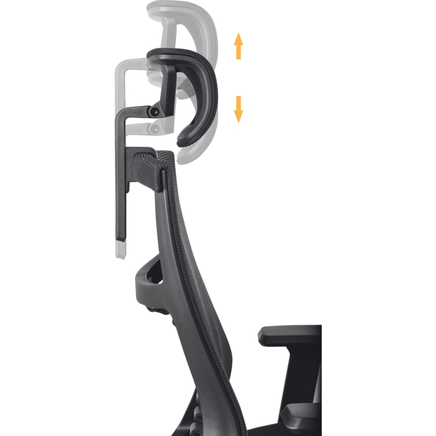 Yenkee - Офис стол черен