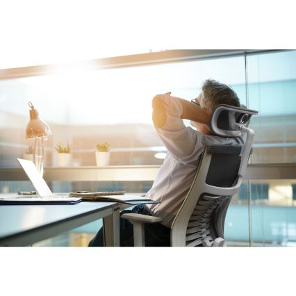 Yenkee - Офис стол черен/сив