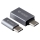 Yenkee - К-кт адаптери от USB-C към MicroUSB и USB-A