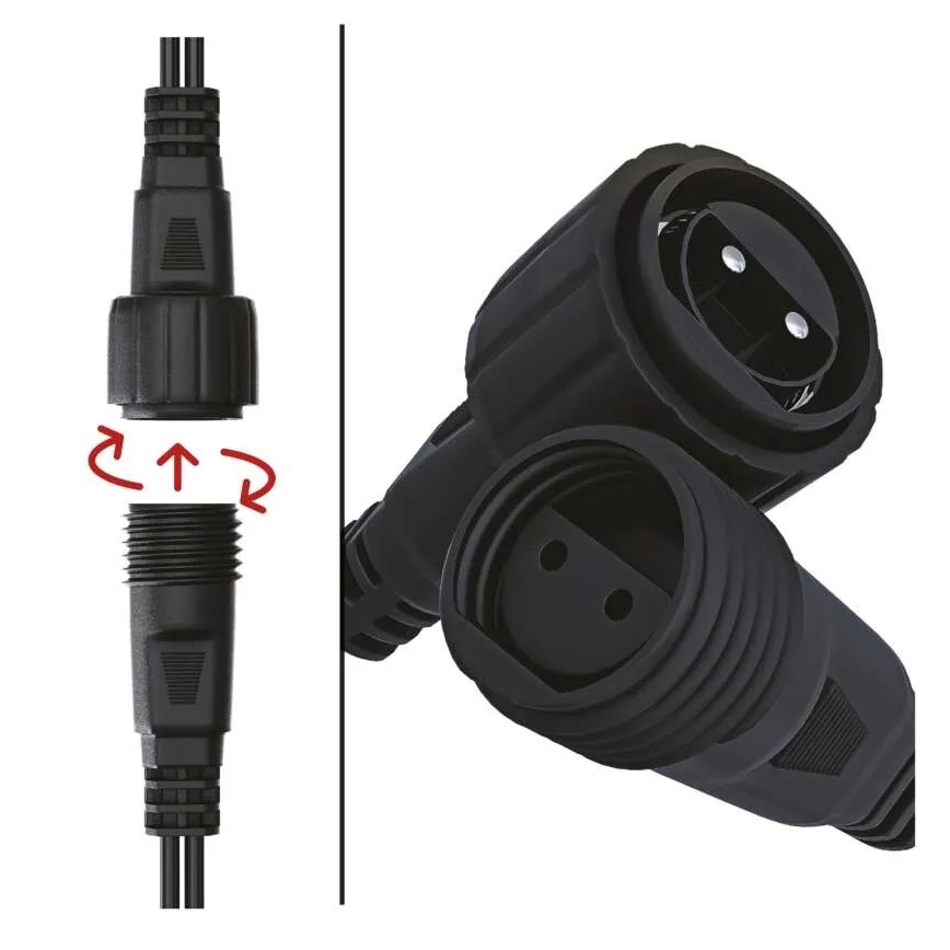 Захранване за свързващи коледни гирлянди 230V IP44