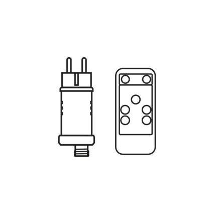Захранващ блок за свързване на коледно осветление 80V IP44