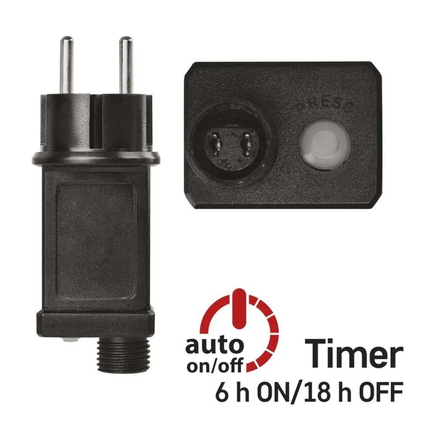 Захранващ блок за свързващи коледни гирлянди 12W/230V IP44