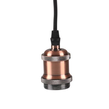 Захранващ кабел 1xE27/20W/230V мед