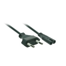 Захранващ кабел диаметър AV уред 230V/2,5A, 2-pin
