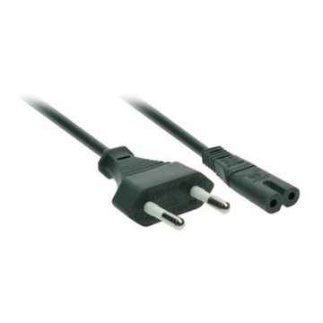 Захранващ кабел диаметър AV уред 230V/2,5A, 2-pin