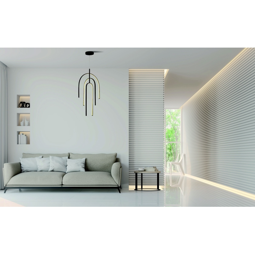 Zambelis 1932 - LED Димируем пендел LED/80W/230V черен