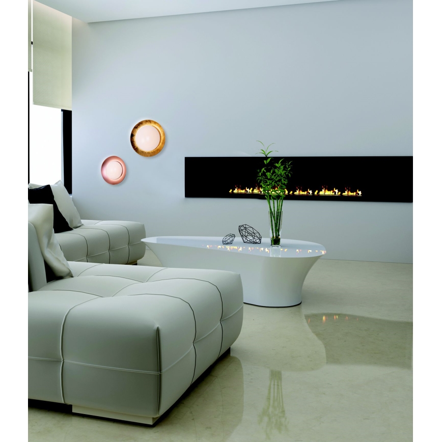 Zambelis 1962 - LED Плафониера LED/28W/230V Ø 50 cm златист