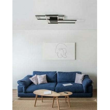 Zambelis 2020 - LED Димируем полилей за повърхностен монтаж LED/55W/230V черен